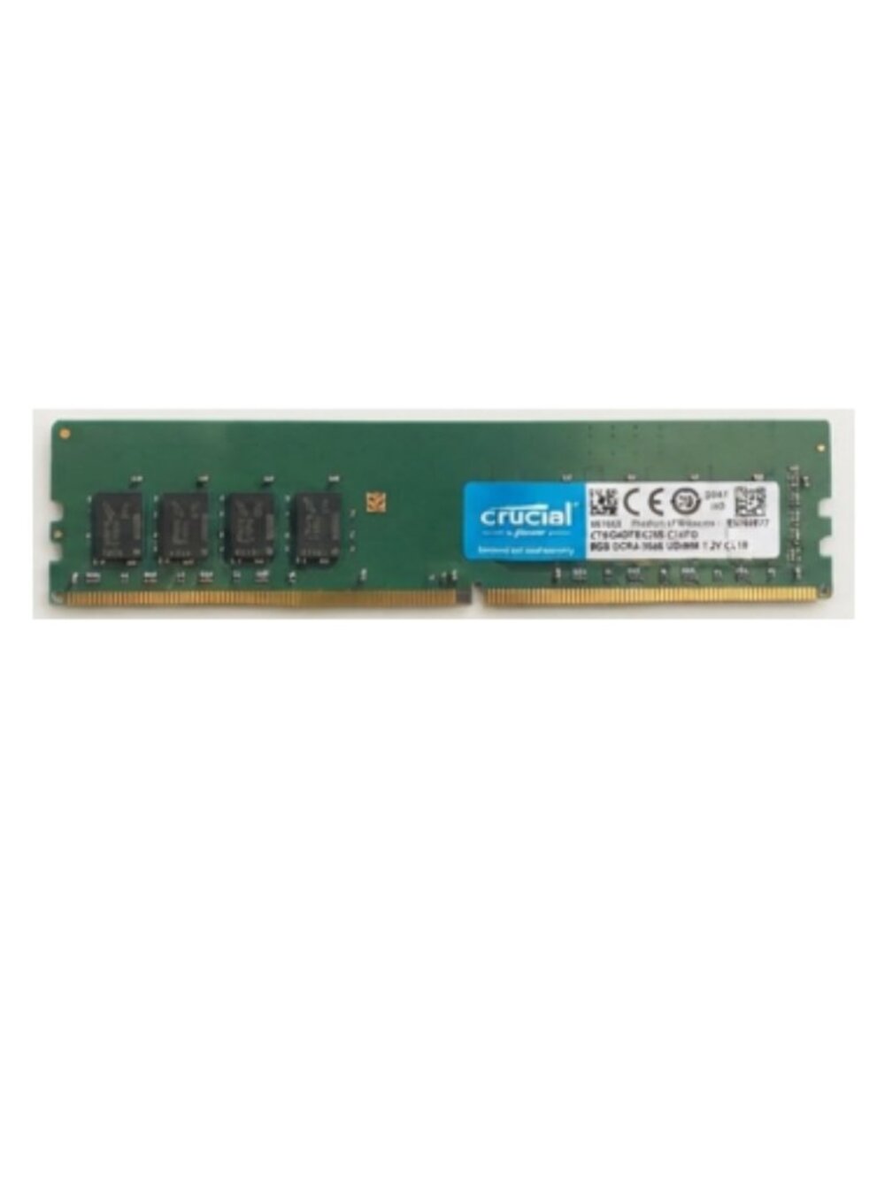 Crucial 8GB DDR4-2666 UDIMM Desktop RAM (CT8G4DFRA266)